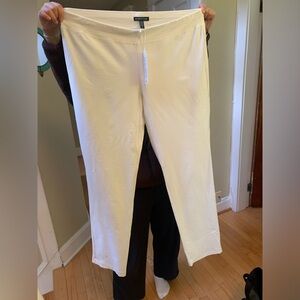 Eileen Fisher pants, trousers, elastic waist, NWT, size large